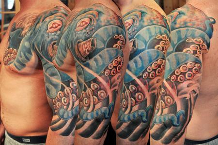 Mathew Clarke - Octopus Tattoo